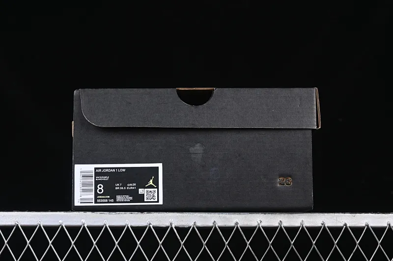 All categories Air Jordan Jordan series basketball shoes Air Jordan 1 Low Air Jordan 1 Low AJ1 Joe 1 haze purple low-top cultural casual sneakers 553558-145